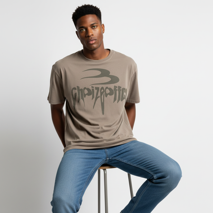 Retro Washed Letter TShirt – Loose Fit