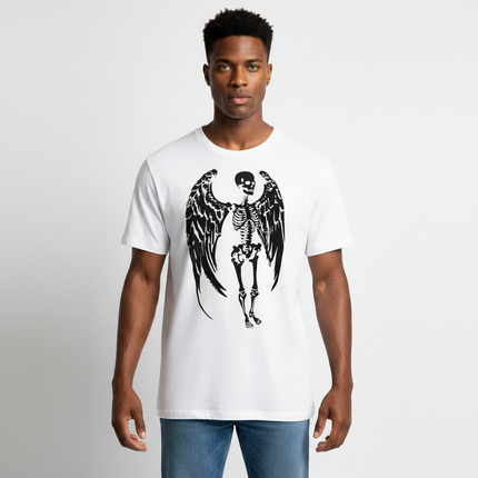 Skull Demon Printed TShirt – Loose Fit