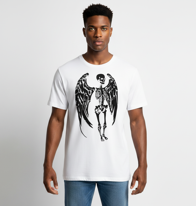 Skull Demon Printed TShirt – Loose Fit