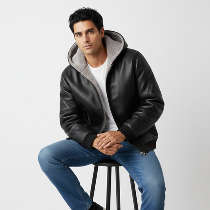 Faux Fur Hooded Jacket – Street Style