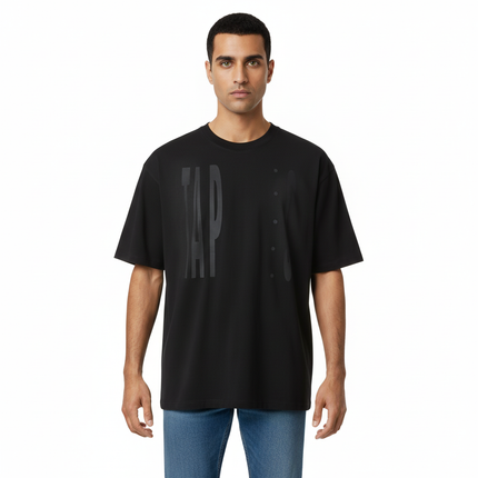 Washed Spray Print TShirt – Loose Fit