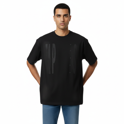 Washed Spray Print TShirt – Loose Fit