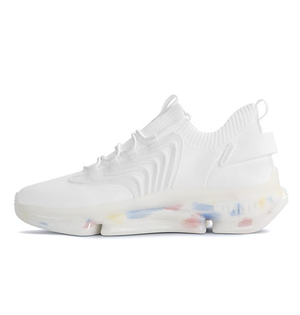 Lightweight White Air Cushion Sneakers