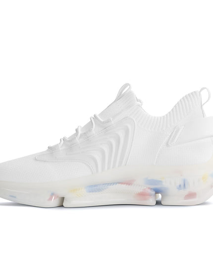 Baskets blanches à coussin d'air