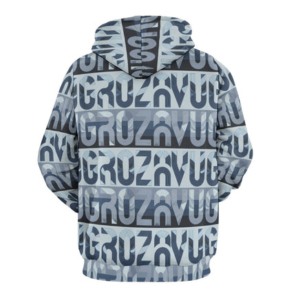 Plus Size All-Over Print Sweatshirt | Bold Comfort