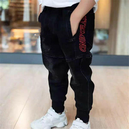 Kids Black Stripe Jeans at €17.99