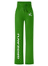 Green Wide-Leg Pants – Grozavu Street Edition