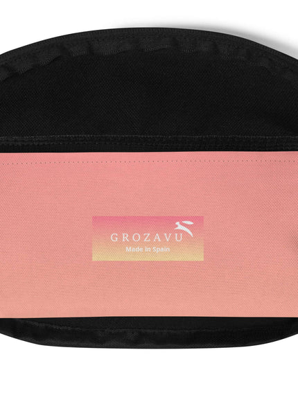 Model wearing utility crossbody bag by Grozavu