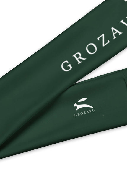 headband with Grozavu logo