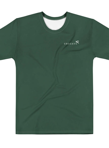 cotton crew neck t-shirt with Grozavu logo