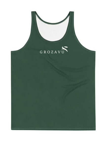 tank top with Grozavu logo