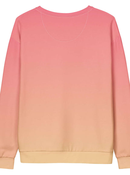 Back view of oversized core sweatshirt by Grozavu