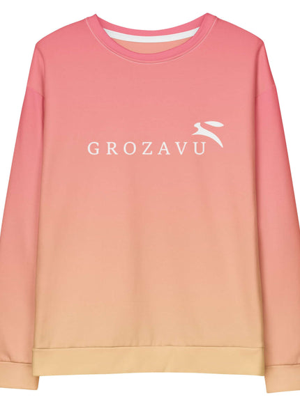 oversized core sweatshirt with Grozavu logo