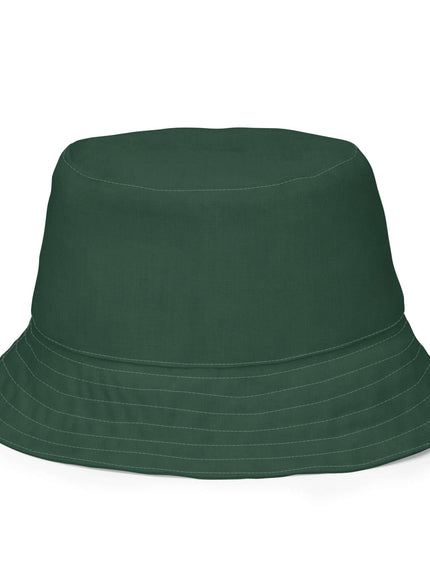 Close-up of reversible bucket hat fabric