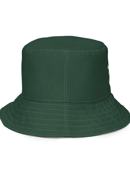 reversible bucket hat with Grozavu logo