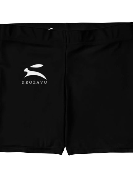 shorts with Grozavu logo