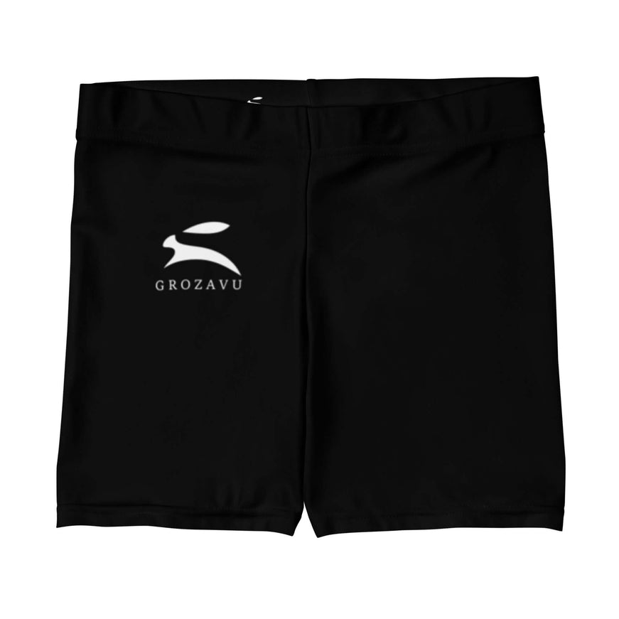 shorts with Grozavu logo