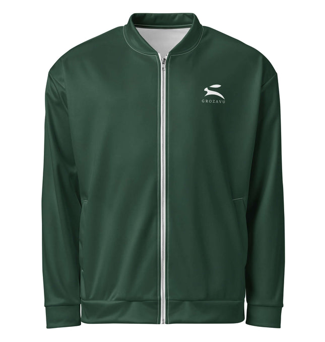 Front view of Bomber Jacket - Grozavu brand streetwear