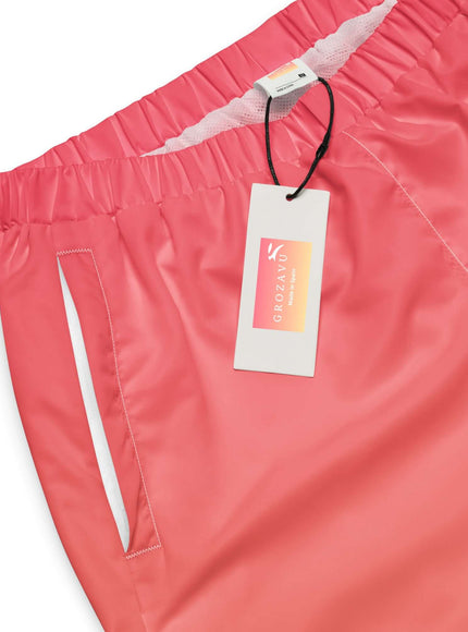 relaxed track trousers with Grozavu logo