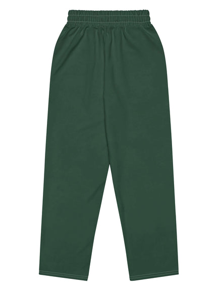 Back view of wide leg joggers by Grozavu