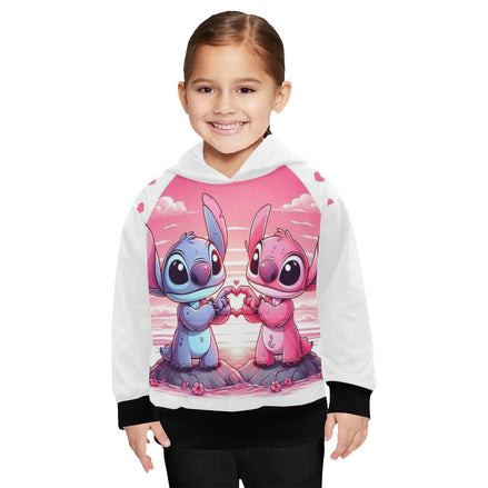 Hanorac pentru fete cu desene animate – Grozavu Love Edition