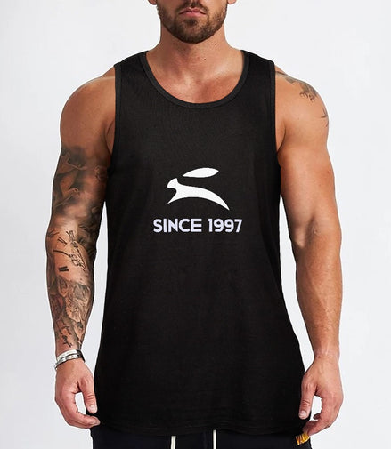 Grozavu Men’s Cotton Vest – Sleeveless Comfort