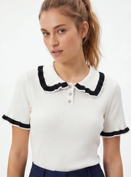 Minimalist Polo Shirt by Grozavu - Signature Fit (Pos 3)