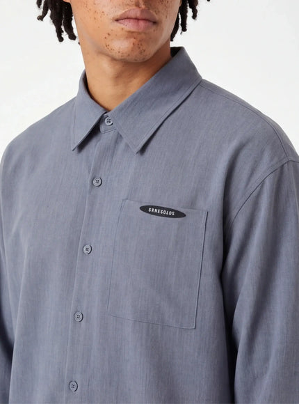 Camicia Iconica a Maniche Lunghe – con Finitura Opaca in Edizione Limitata