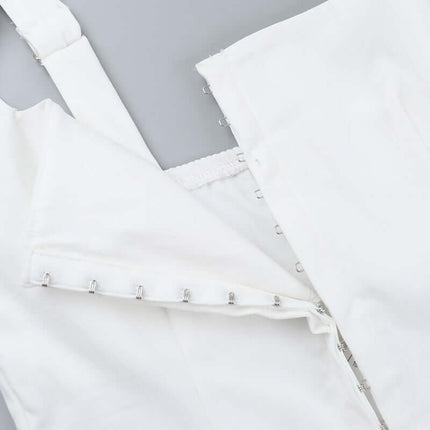 Buckle Waist Slim Fit Tank Top showcasing stylish buckle detail and sleek design.