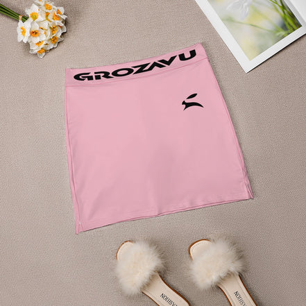 Grozavu | A-Line Skirt Pants with Pocket