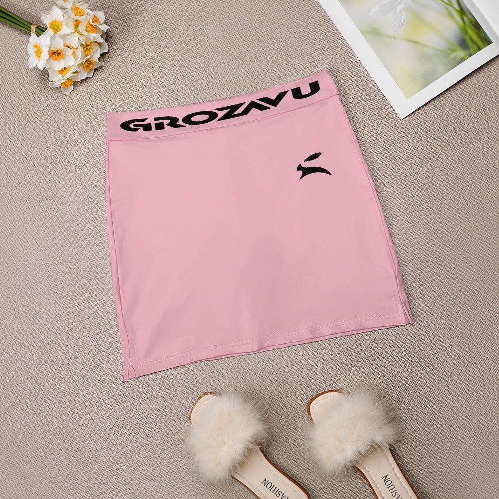 Grozavu | A-Line Skirt Pants with Pocket
