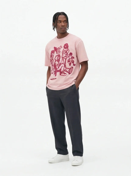 T-Shirt Impeccable – en Coton Peigné pour une Silhouette Audacieuse