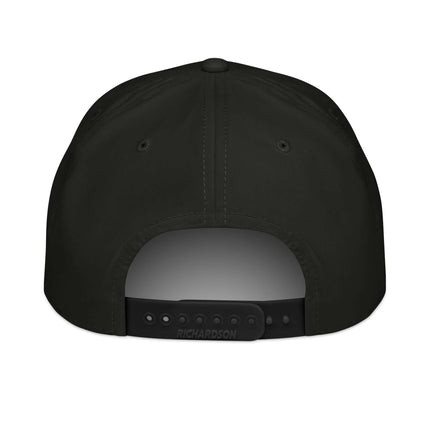 Back view of a Classic rope cap showcasing adjustable snapback closure and structured mid-profile design.