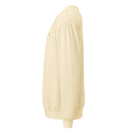 Comfort Colors 1466 Lightweight Crewneck side view showcasing its relaxed fit and soft fabric.