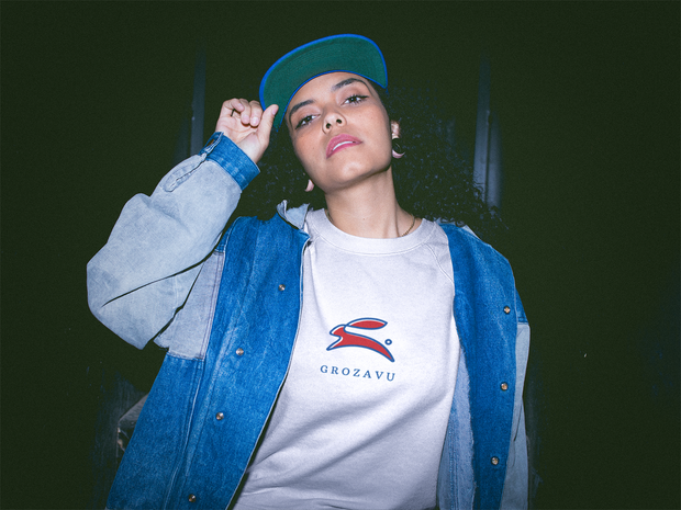 Countdown banner for limited edition drop with bold typography