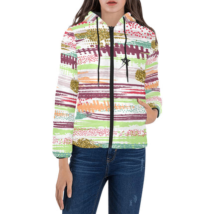 Women's Padded Hooded Jacket (H46)