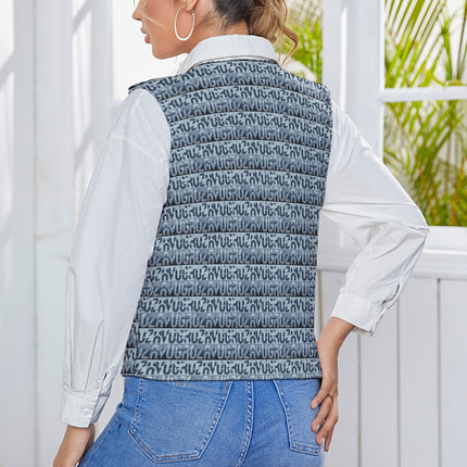 Women's Long Sleeve Button Knit Vest | Elegant Layering Staple