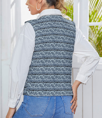 Women's Long Sleeve Button Knit Vest | Elegant Layering Staple