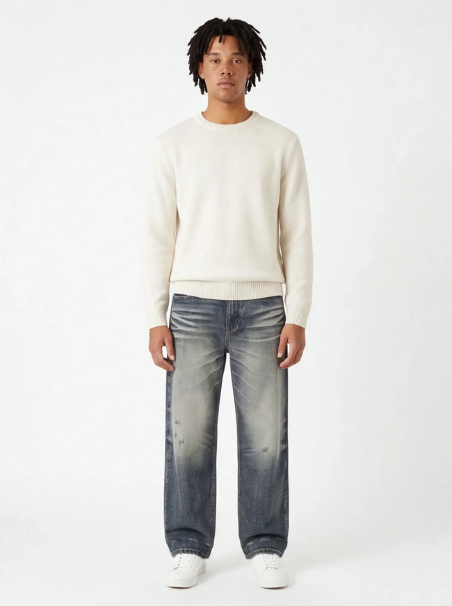 Jeans Signature – avec un Tissu Haute-GSM pour une Liberté de Mouvement Totale