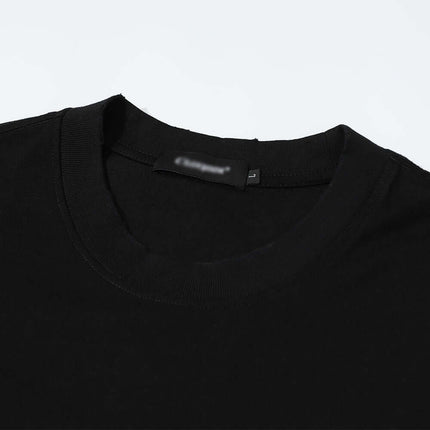 Distressed Sport Tank Top – Loose Fit close-up showing the neckline and label for a sporty look.