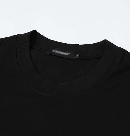 Distressed Sport Tank Top – Loose Fit close-up showing the neckline and label for a sporty look.