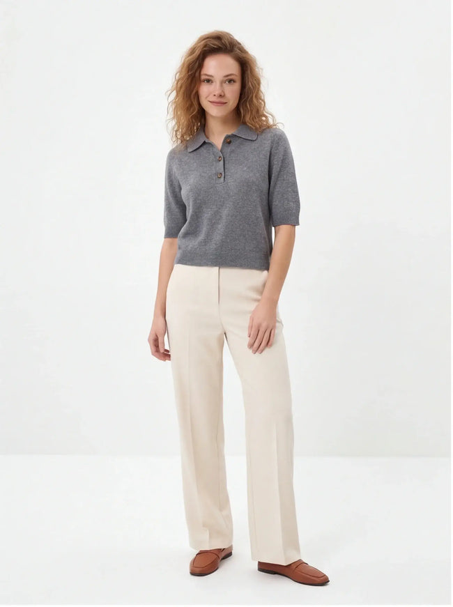 Iconic Polo Shirt – with a Matte Finish for an Effortless Look