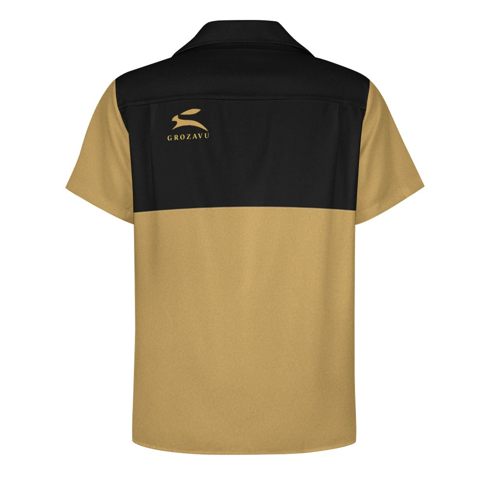 Stretch Cuban Collar Shirt