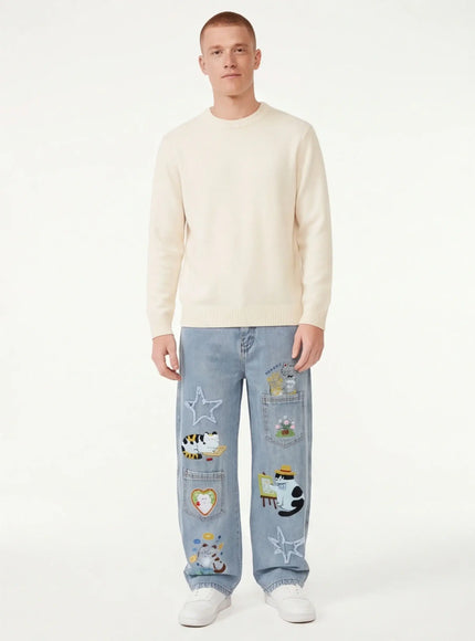 Dynamic Jeans by Grozavu - Exclusive Look (Pos 1)