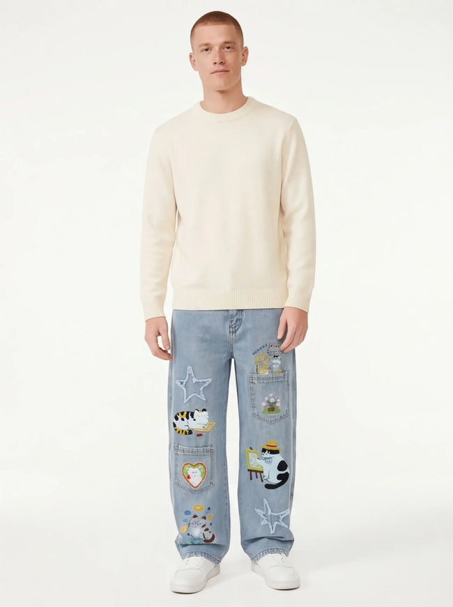 Dynamic Jeans by Grozavu - Exclusive Look (Pos 1)