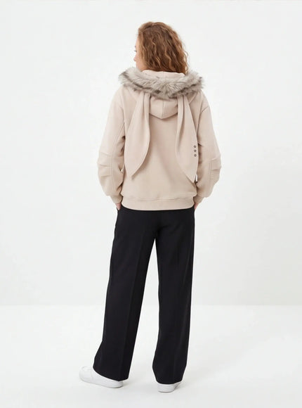 Iconic Hoodie – from Dense Weave for Everyday Elegance