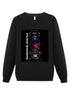 Black Graphic Sweater – Grozavu Primal Edition