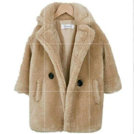 Big Kids Fur Coat In Autumn And Winter Coat at €113.99