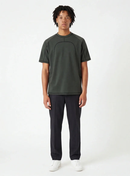 Flawless T-Shirt – with Fine Texture with Streetwear Attitude