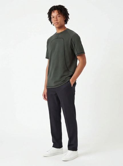 Flawless T-Shirt – with Fine Texture with Streetwear Attitude